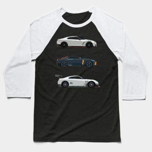 Minimalist GT-R R35 Variant01 Baseball T-Shirt